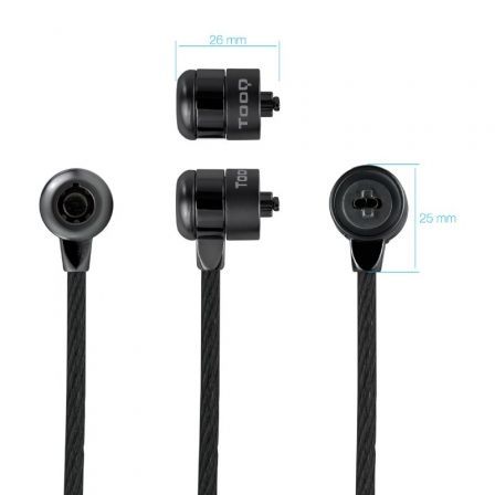 Tooq Cable de Seguridad T-LOCK con Llave, 1.5 metros, Gris Oscuro